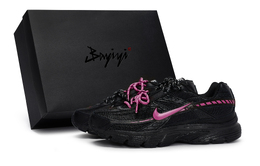 Nike Кроссовки Initiator Anti Slip с низким верхом, износостойкие, мужские, черно-розово-красные ib4595-001(team80-宇宙星澜玫红s-box) | black rose red