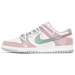 Nike Кроссовки для скейтбординга Dunk Joy Lemon, износостойкие, низкие, мужские, белые, розовые dd1391-103(team399-萌蛇秘境) | white pink