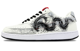 Nike Кроссовки для скейтбординга мужские, низкие, бежевые/черные dm1187-101(team302-祖龙） | white