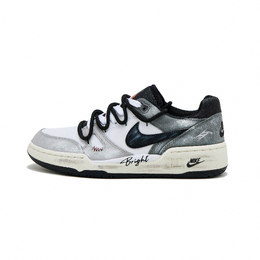Мужские низкие кроссовки для скейтбординга Full Force Gothic Gray SAML Nike, Gray fb1362-101(team6-哥特灰) | gray