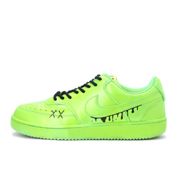 Nike Кроссовки Court Vision 1 Swift, модные уличные, стильные, низкие, для скейтбординга, мужские, неоново-зеленые dh2987-101（team390-荧光疾行) | neon green