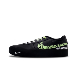 Nike Кроссовки для скейтбординга Court Shot Bamboo Shadow Panda, износостойкие, низкие, мужские, черные, белые, зеленые fq8146-001（team878-竹影熊猫） | black white green