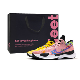 Nike Баскетбольные кроссовки Renew Elevate 3 Heartbeat Moments Low Top, мужские, желто-розовые dd9304-500（team241-心动时刻s-box） | yellow pink