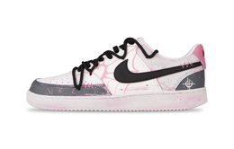 Nike Кроссовки Court Vision 1 Gwendolyn для скейтбординга, износостойкие, серо-розовые, мужские dh2987-101(team1171-格温） | gray pink