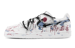 Nike Кроссовки Court Vision 1 Eternal Night, износостойкие, низкие, для скейтбординга, мужские, белые, красные, синие dh2987-101(team529-永恒之夜) | white red blue
