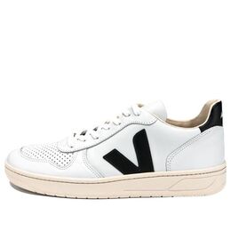 Кроссовки Veja V-10 Lace-Up 'Extra White Black' vx020005, белый