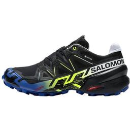 Salomon Кроссовки Speedcross 6 с противоскользящим и износостойким покрытием, легкие, низкие, для бега по пересеченной местности, черные, мужские 478322 | black