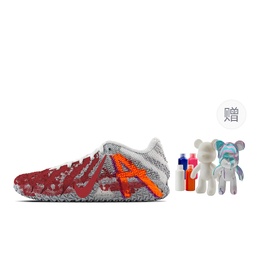 Nike Баскетбольные кроссовки Ja Morant 3 Crime Scene, Fluid Bear, износостойкие, низкие, мужские, серо-красные hf2794-100(team773-案发现场-流体熊) | gray red (giveaway)