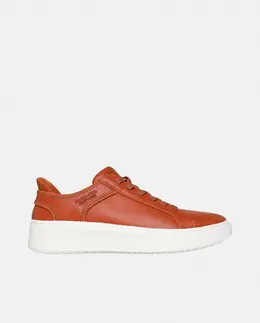 Спортивные повседневные кожаные кроссовки Skechers, коричневый a54953954 | marrón