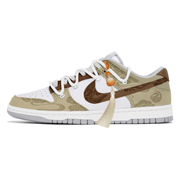 Nike Кроссовки для скейтбординга Dunk Joy Lemon, износостойкие и нескользящие, белые, мужские dd1391-103(team778-详蛇腾云) | white
