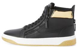 Высокие кеды с металлическими деталями Giuseppe Zanotti, Black ru30037001 | black