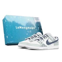 Nike Износостойкие и легкие низкие кроссовки для скейтбординга Dunk, белые, мужские dd1391-103(team778-林涧书s-box) | white
