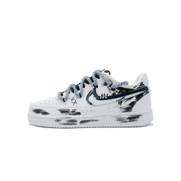 Nike Кроссовки Court Vision 1 с низким верхом, амортизирующие, противоскользящие, износостойкие, для скейтбординга, мужские, черно-белые dh2987-101(team591-暴力小熊） | black white