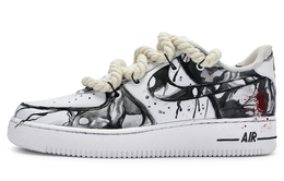 Nike Кроссовки для скейтбординга Air Force 1 Low 811, производство Four Seasons Peaceful, мужские, черные, белые, красные cw2288-111(team80-男款肆时平安）