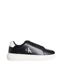 Повседневные кожаные кроссовки Calvin Klein, черный a55274921 | negro