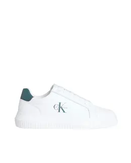 Повседневные кожаные кроссовки Calvin Klein, белый a55274956 | blanco