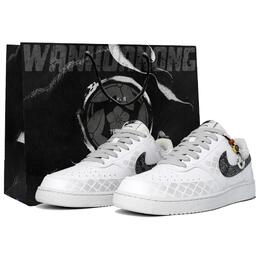 Nike Кроссовки для скейтбординга Court Vision 1, мужские, низкие, черные dh2987-101(team113-银蛇逆鳞s-box) | white