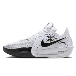 Nike Баскетбольные кроссовки Air Zoom GT Cut 3 с амортизацией, противоскользящим и износостойким покрытием, низкие, мужские, белые dv2918-102(team862-明日之星) | white