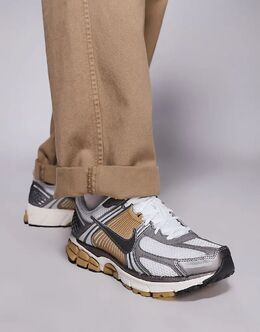 Кроссовки Nike Zoom Vomero 5 бежевого и серого цветов 139768369 | beige