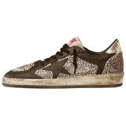 Golden Goose Кроссовки Ball Star Low-Top для скейтбординга, мужские, коричневые gmf00327.f006980.80203