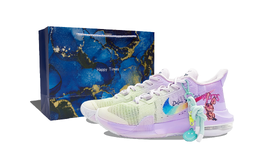 Nike Баскетбольные кроссовки Air Max Impact 3 с низким верхом, противоскользящие, износостойкие, мужские, светло-фиолетовые dc3725-101(team546-梦幻彩虹a-box) | light purple