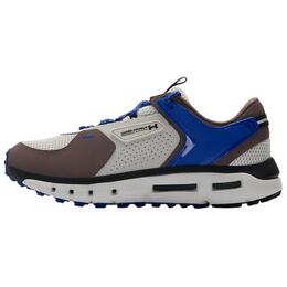 Under Armour Кроссовки Summit Low Top Casual, мужские, белые, коричневые, синие 3028345-110 | white brown blue