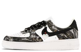 Nike Кроссовки Air Force 1 AF1 Thermal Coverage Low Top для скейтбординга, мужские, черно-белые cw2288-111(team1161-山水) | black white