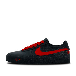 Nike Кроссовки для скейтбординга Court Shot Red Star Rhythm, износостойкие, низкие, мужские, черно-красные fq8146-001（team931-红星韵） | black red