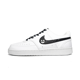 Nike Кроссовки Court Vision 1 для скейтбординга, износостойкие, низкие, мужские, черные dh2987-101（team-1205-黑白日记) | black white