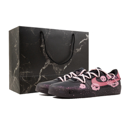Nike Кроссовки для скейтбординга Court Shot Low Top, мужские, черно-розовые fq8146-001（team695-骷髅） | black
