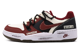 Nike Кроссовки для скейтбординга Full Force, износостойкие, дышащие, низкие, мужские, красные, черные ib4612-131(team396-男款 未完结的故事） | red black