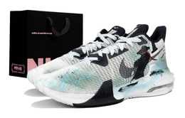 Nike Баскетбольные кроссовки Air Max Impact 3 Low Top, мужские, голубые dc3725-100(team169不畏侠lucky黑) | cyan