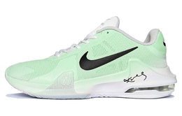 Nike Баскетбольные кроссовки Air Max Impact 4 Lunar Post, Firefly Forest, износостойкие, низкие, мужские, зеленые, белые dm1124-100(teamk-萤火之森) | light green