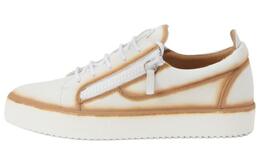 Низкие кеды Frankie со швом Giuseppe Zanotti, Ecru rm40032004 | ecru