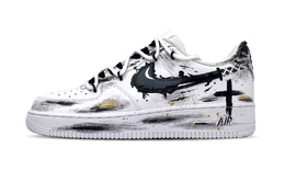Nike Кроссовки Air Force 1 для скейтбординга, износостойкие, низкие, мужские, черно-белые cw2288-111(team11-侠刀男款黑白) | black white