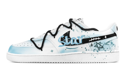 Nike Кроссовки Court Vision 1 Starry Sky Hunting, износостойкие, низкие, для скейтбординга, мужские, небесно-голубые dh2987-101(team1171-星空狩猎） | sky blue