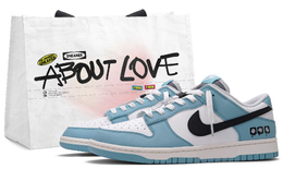 Nike Кроссовки для скейтбординга Dunk Sage Low Top, мужские, сине-белые hf5441-001(team62-鼠尾草) | blue white