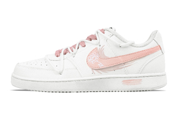 Nike Кроссовки для скейтбординга Court Vision 1 Low Top, мужские, белые, розовые dh2987-101(team459-莲花) | white pink