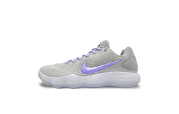 Nike Баскетбольные кроссовки Hyperdunk 2017 Low Top, мужские, серо-фиолетовые 897637-100（team480-紫影飞线） | gray