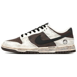 Nike Низкие кроссовки для скейтбординга Dunk Low ''Jumpman Jack'', мужские, черно-коричневые hf4292-100（team4-摩卡废墟） | black brown
