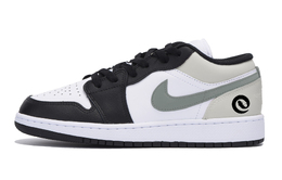 Баскетбольные кроссовки Air 1 Puppy Fragment Snake Year Low-Top Vintage, мужские, черные Jordan, Black 553558-131(team85-雾霾运转) | black