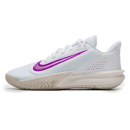 Nike Баскетбольные кроссовки Precision 7 Breathable Low Top мужские, белые, фиолетовые hj9153-100 | white purple
