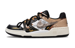 Nike Износостойкие низкие кроссовки для скейтбординга Full Force, мужские, черно-коричневые fb1362-101（team250-蛇迹浮沙） | black brown