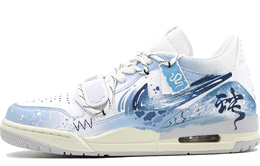 Jordan Баскетбольные кроссовки Legacy 312 Vintage, низкие, белые hj9199-111(team204-祥蛇开运) | blue