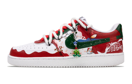 Nike Кроссовки Court Vision 1 с низким верхом для скейтборда, устойчивые к истиранию, мужские, красные, зеленые, белые dh2987-101（team250-雪夜圣诞） | red green white