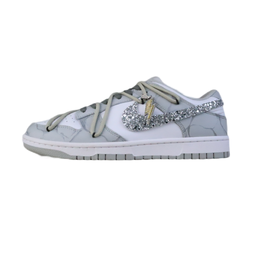 Nike Кроссовки для скейтбординга Dunk Anti-Slip, износостойкие, мужские, серо-белые dd1391-103(team395-xtt24056） | gray white