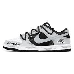 Кроссовки для скейтбординга Dunk, износостойкие, серые, мужские Nike, Gray dd1391-100(team778-蛛丝幻影) | gray