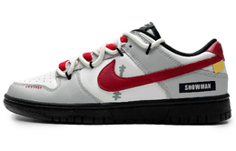 Nike Кроссовки для скейтбординга Dunk Anti-Slip, износостойкие, низкие, мужские, серо-красные dd1391-100(team285-男款圣诞怪人) | gray red