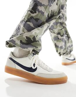 Кроссовки Nike Killshot белого и темно-синего цветов 137292891