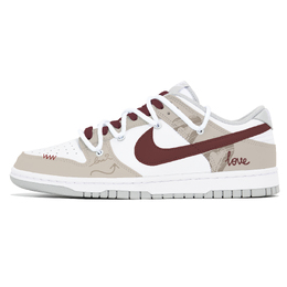 Nike Кроссовки для скейтбординга Dunk Joy Lemon, износостойкие, белые, мужские dd1391-103(team399-暮色悸动) | white